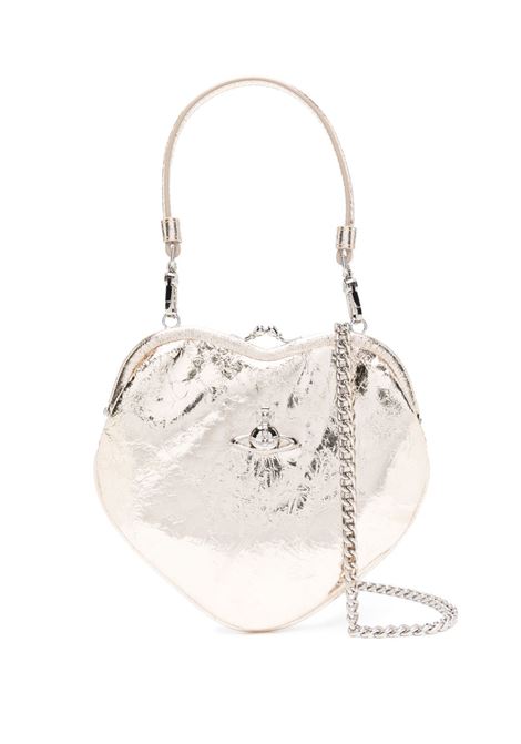 Gold tone Belle Heart hand bag Vivienne Westwood - women VIVIENNE WESTWOOD | 4B01000CWL00ACR401